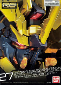 RG Gundam Unicorn Banshee Norn 1/144 Spare Parts