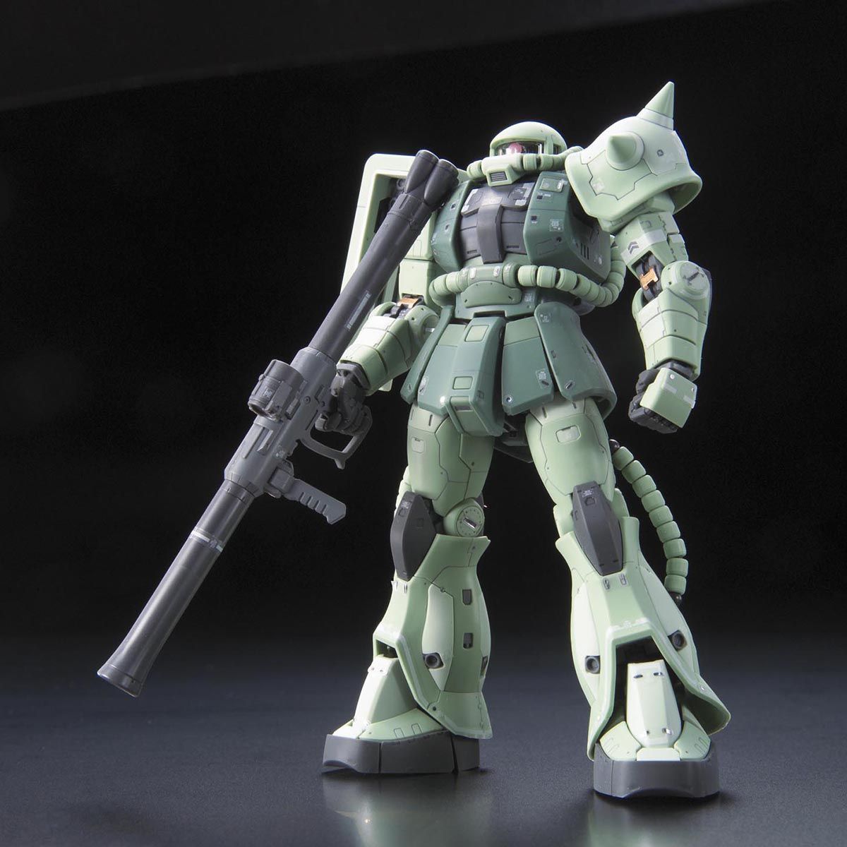 Mechanical robot model with a dark background