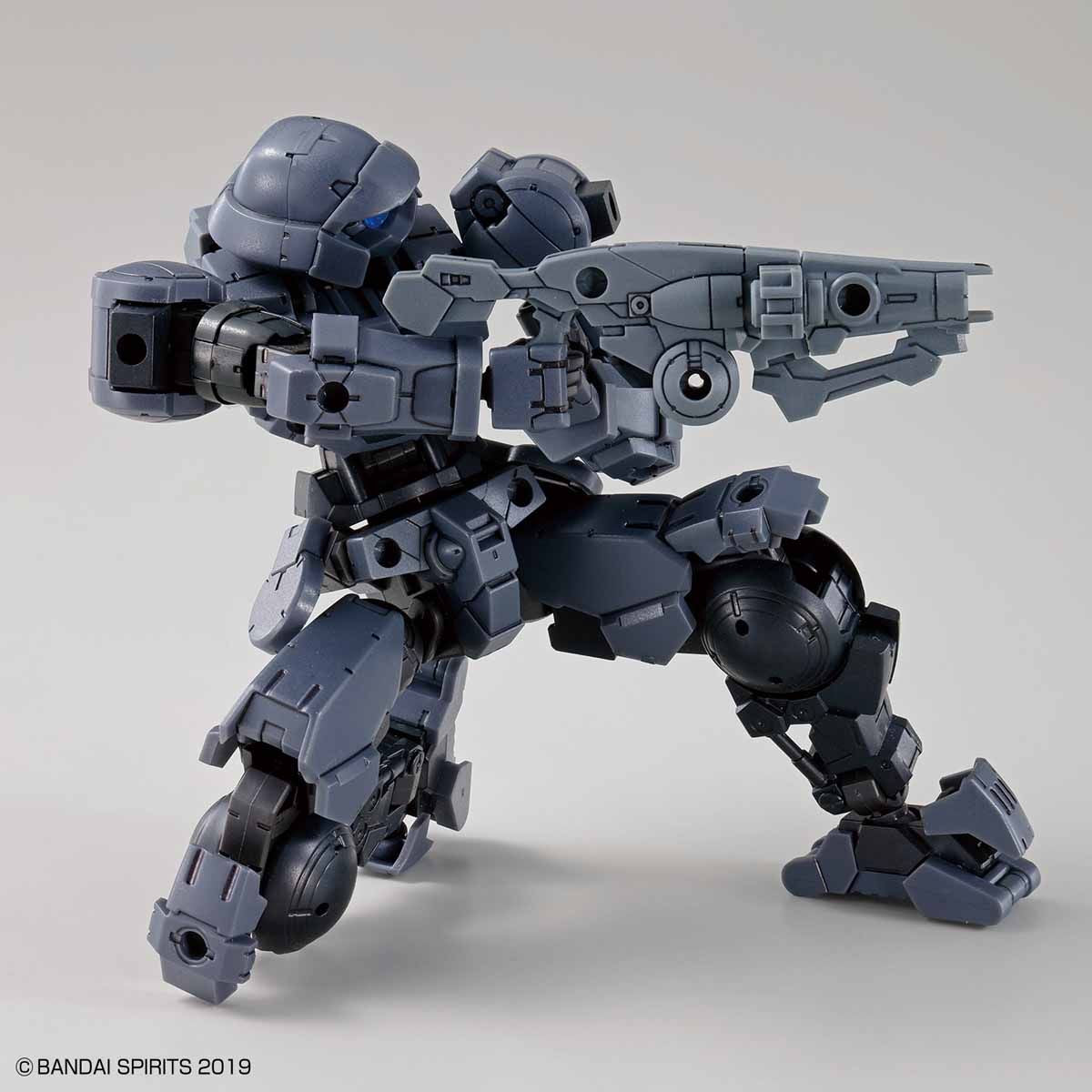 Mechanical robot model on a light gray background