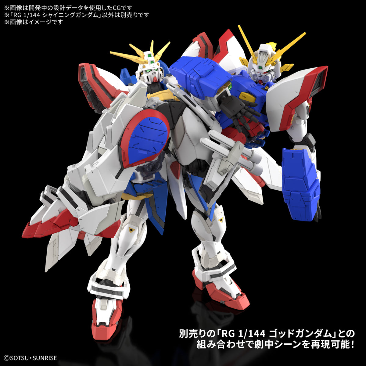 RG 1/144 Shining Gundam - Damaged Box (1)