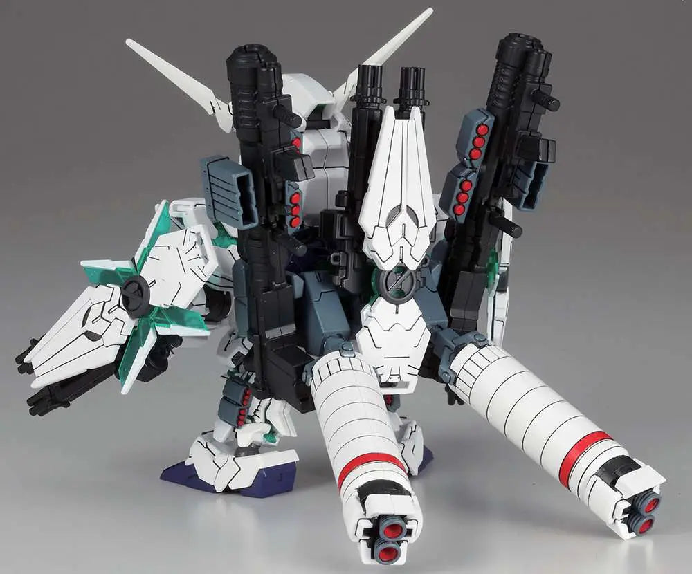 Detailed model of a robot or mecha on a gray background