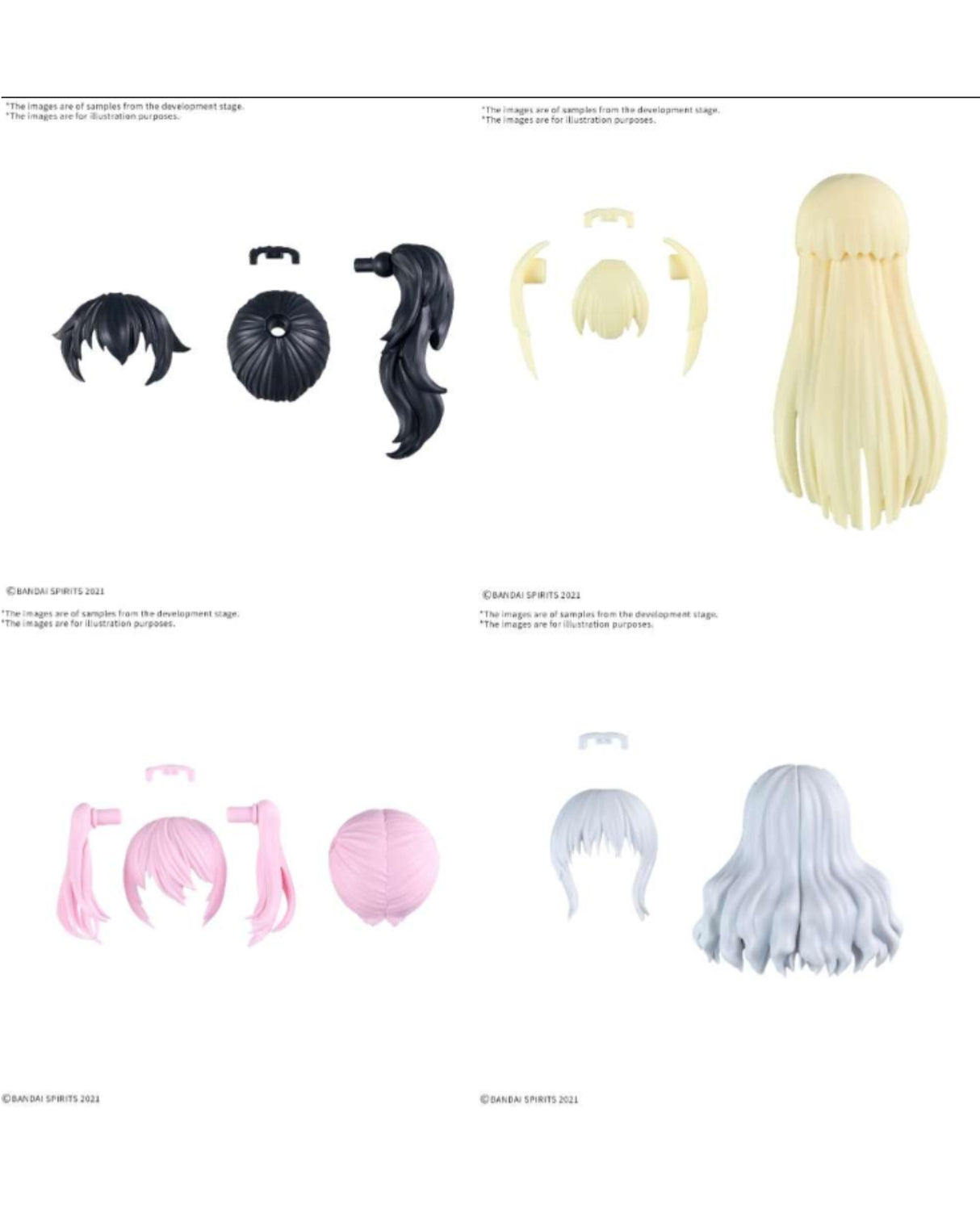 30MS OP Hair Style Part Vol 11 All 4 Styles