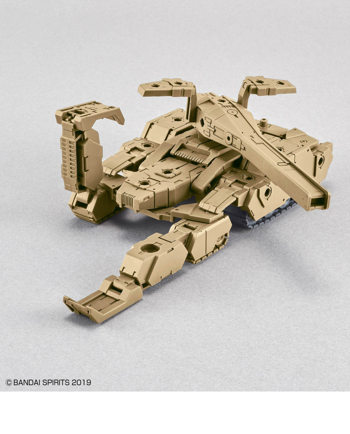 30mm Extended Armament Vehicle Tank Brown 1/144