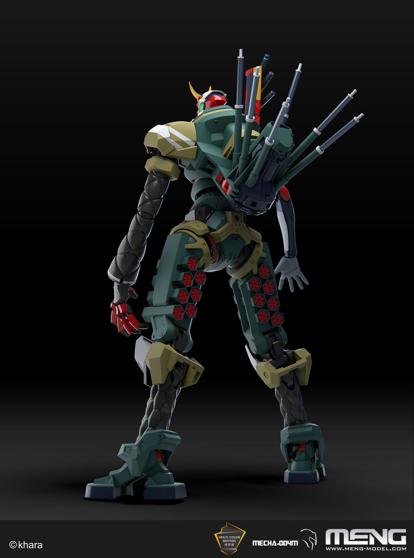 Meng Model - The Reborn Evangelion Production Model-New 02α