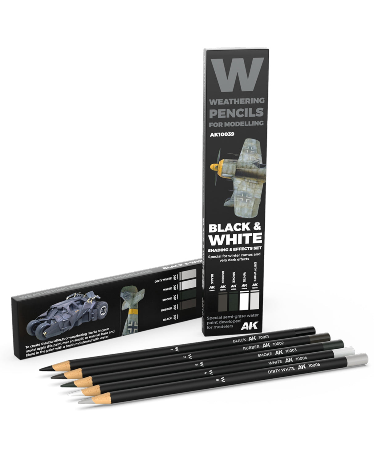 AK Interative Pencil Set - Black & White