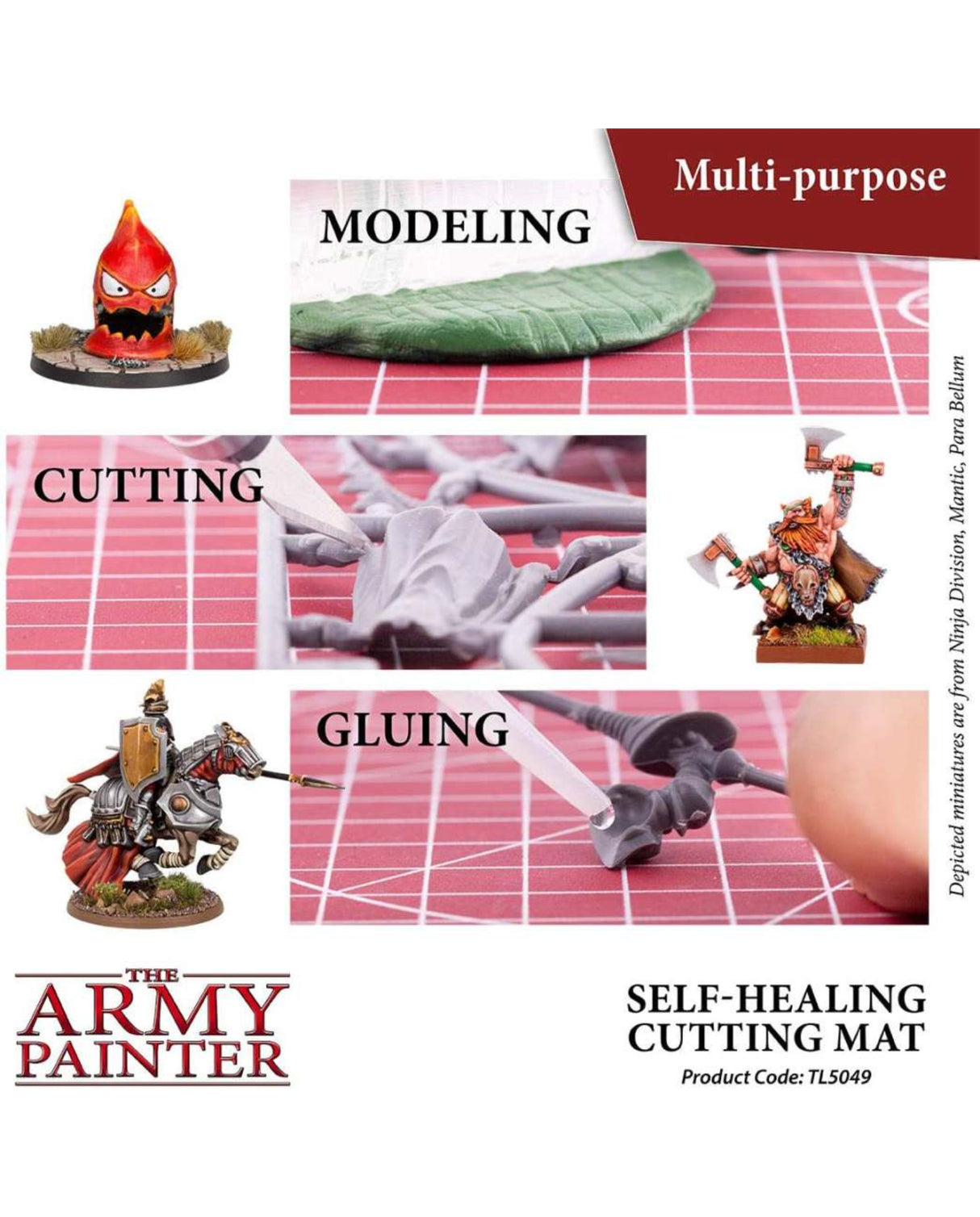 Army Painter Self Healing Cutting Mat 300mm x 220mm