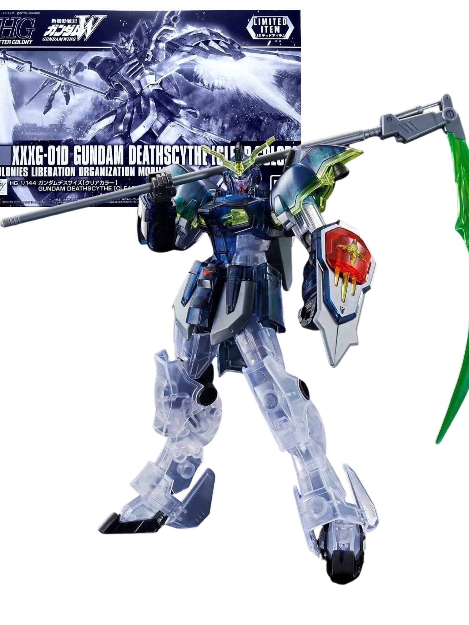 HG 1/144 Gundam Deathscythe Clear Color