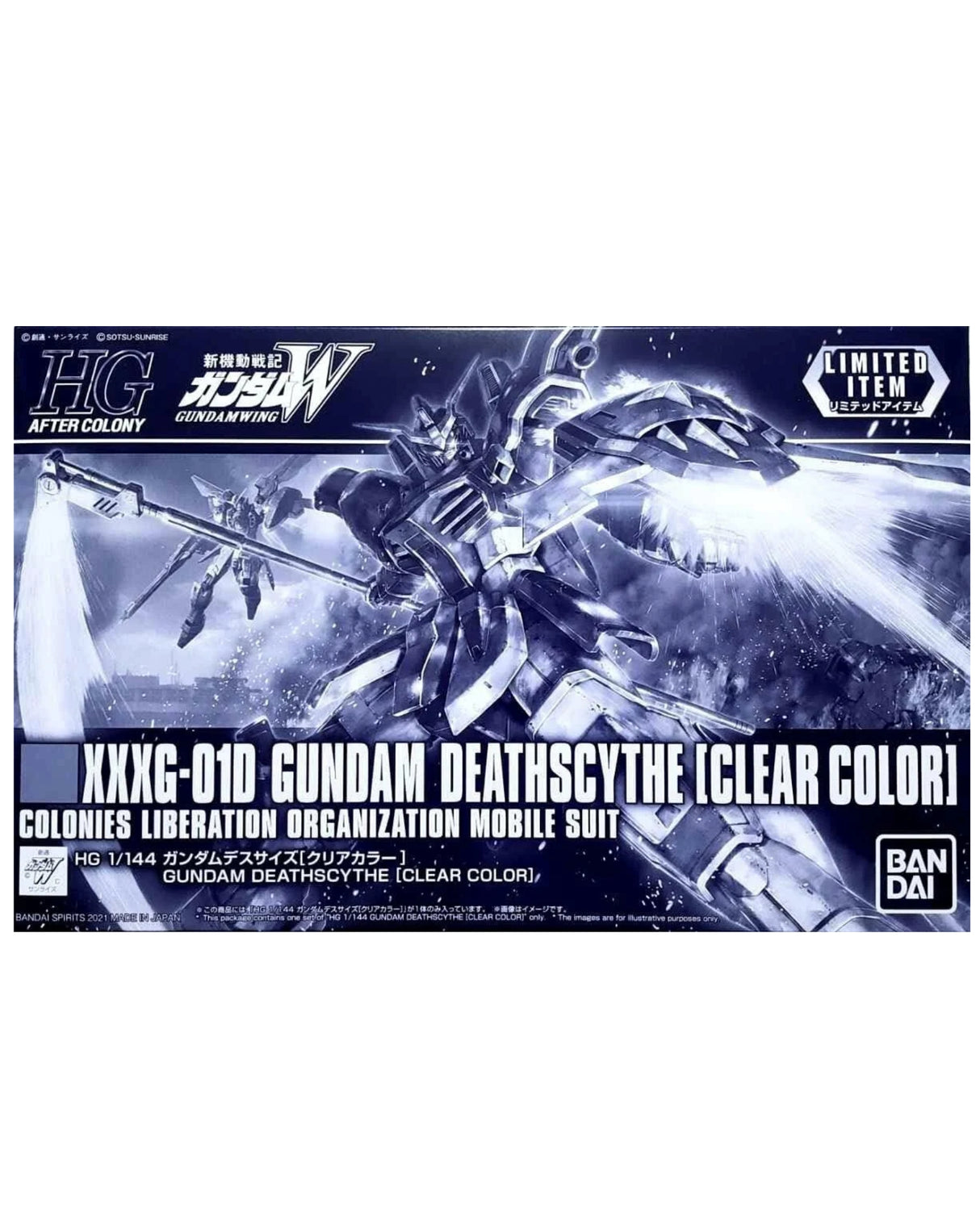 HG 1/144 Gundam Deathscythe Clear Color