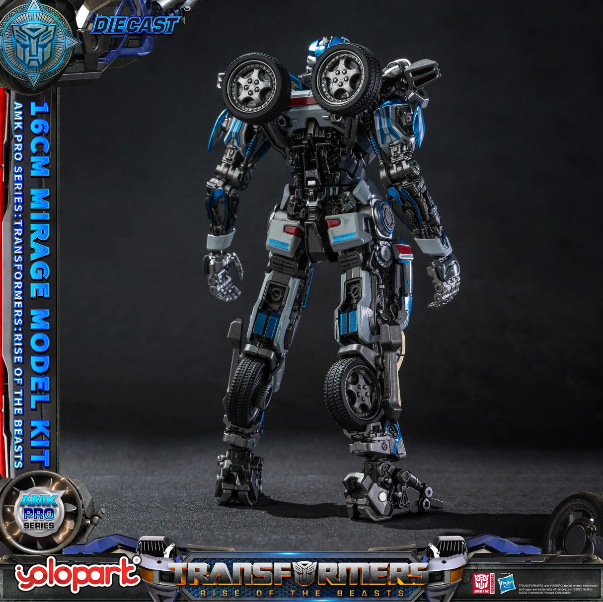 TRANSFORMERS : Rise of the Beasts AMK PRO Series 16cm Mirage Model Kit