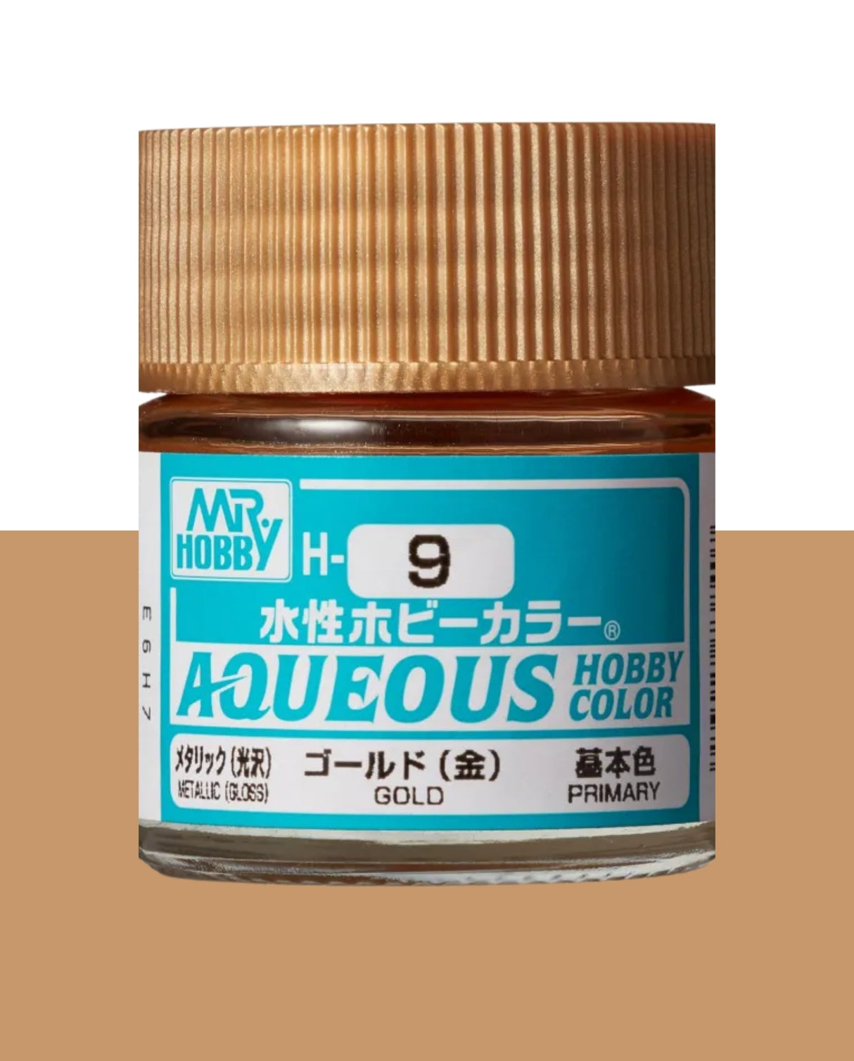 Mr Hobby Aqueous Colour - Gold 10ml