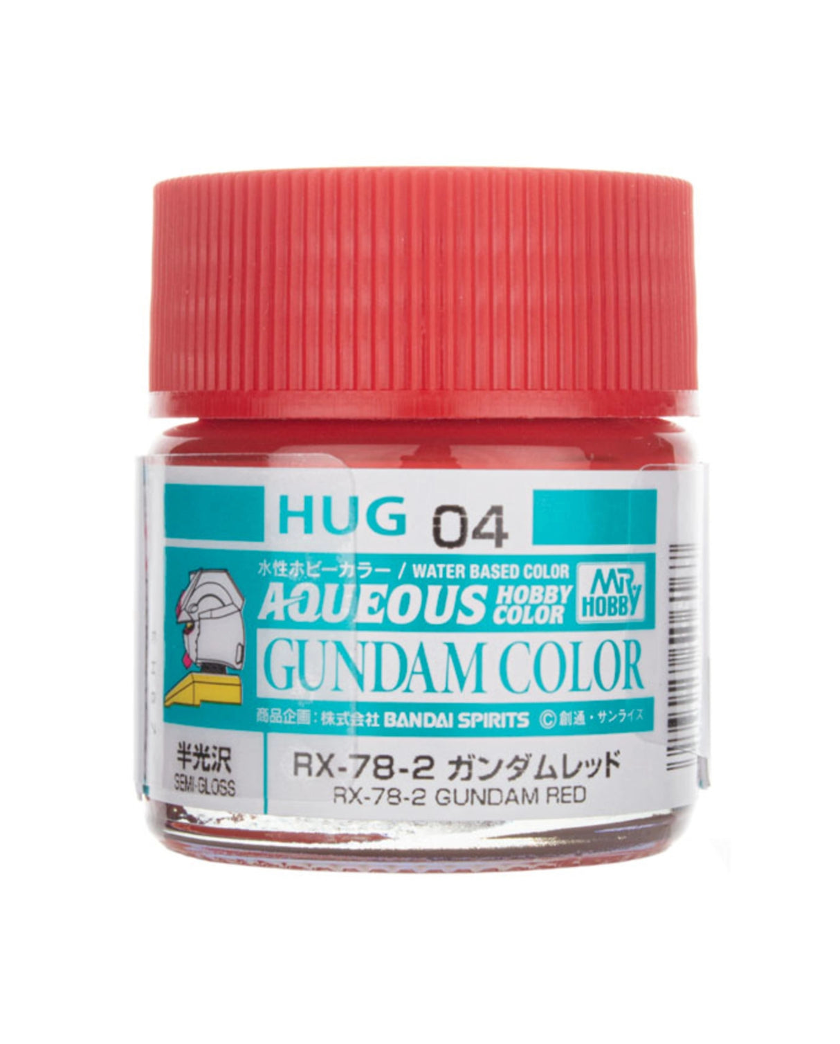 Mr Hobby Aqueous Gundam Colour - RX-78-2 - Red 10ml
