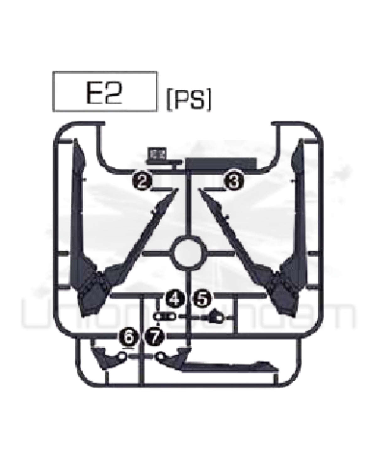 PART - HG 1/144 Rising Freedom Gundam - Runner E2