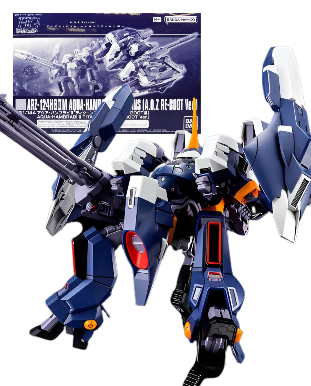 HG 1/144 Aqua Hambrabi II Titans Specification (AOZ RE-BOOT version)