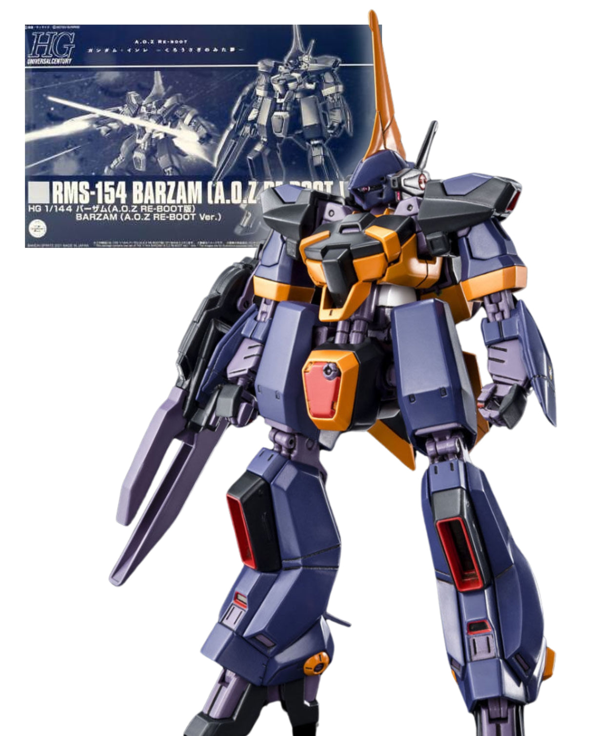 HG 1/144 Barzam (AOZ RE-BOOT version)
