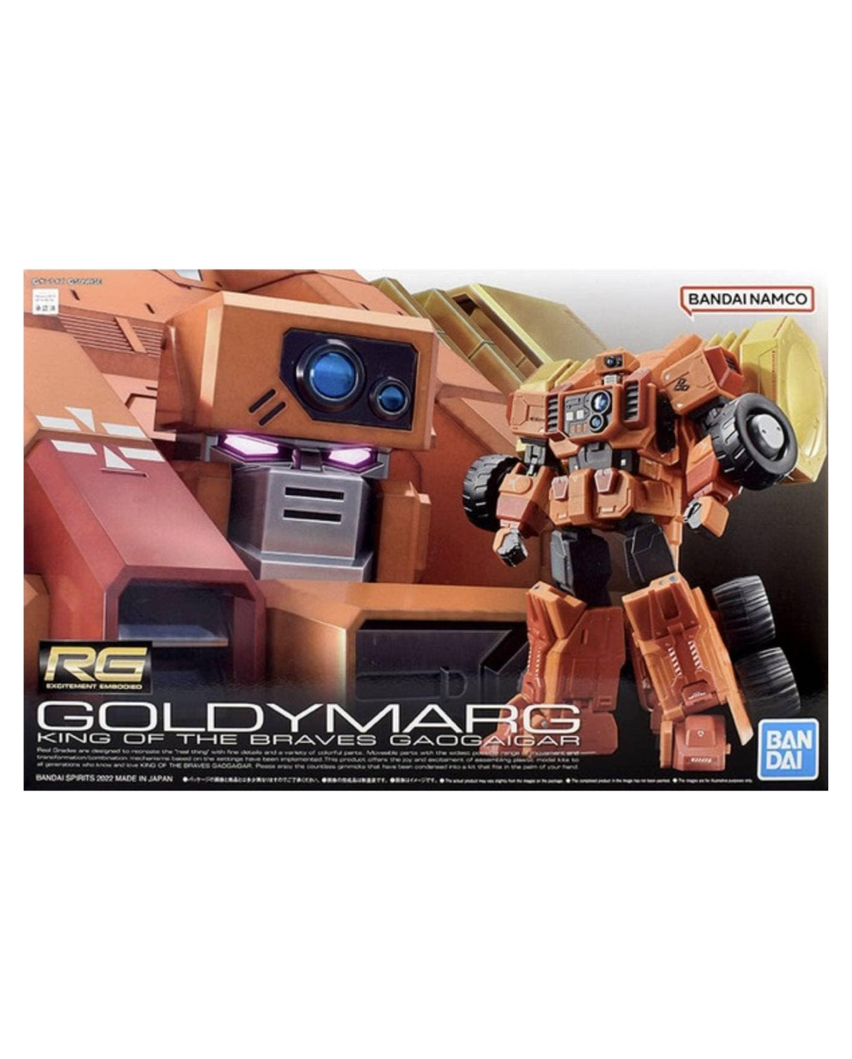 RG King of Braves GaoGaiGar - Goldie Marg Model Kit