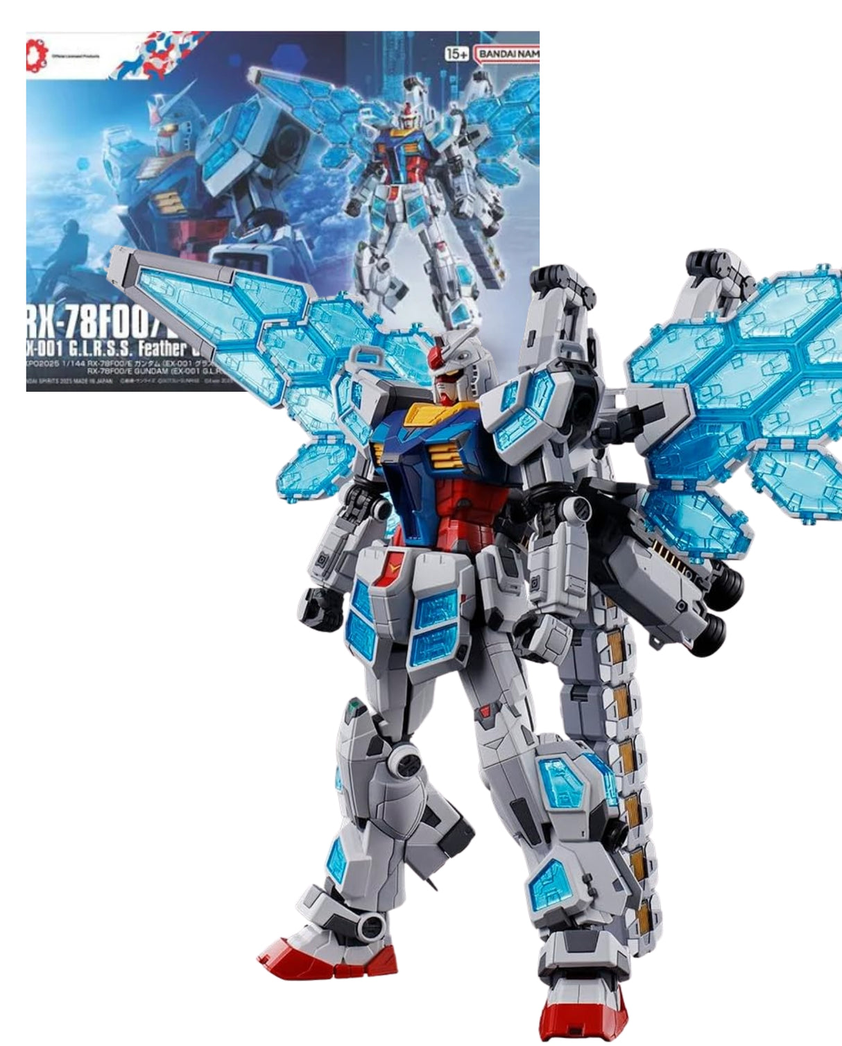 RX-78F00/E Gundam (EX-001 Glass Feather Equipment)