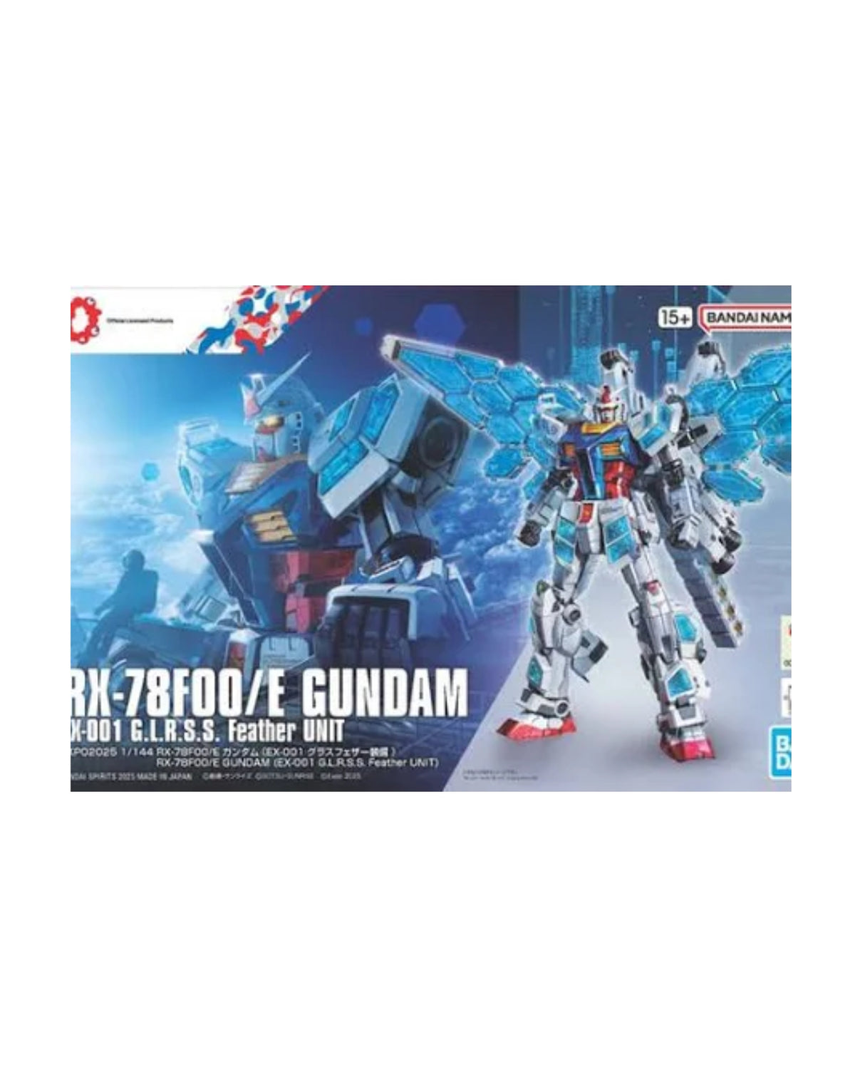 RX-78F00/E Gundam (EX-001 Glass Feather Equipment)