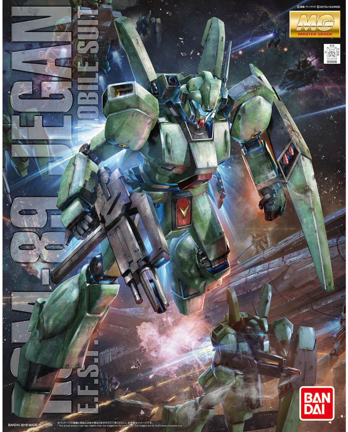 MG 1/100 Jegan Damaged Box (1)
