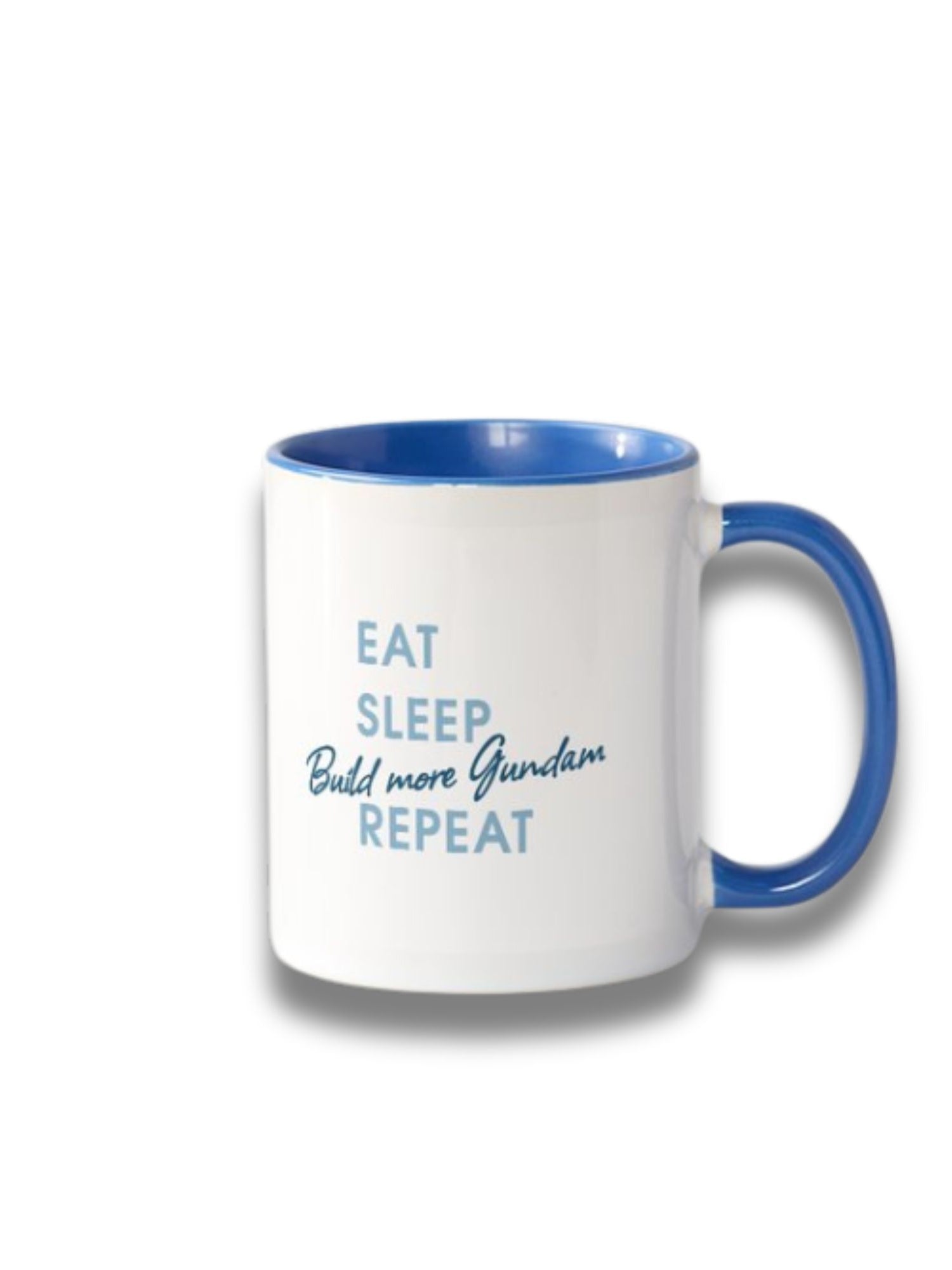 Eat, Sleep, Build more Gundam, Repeat - Mug