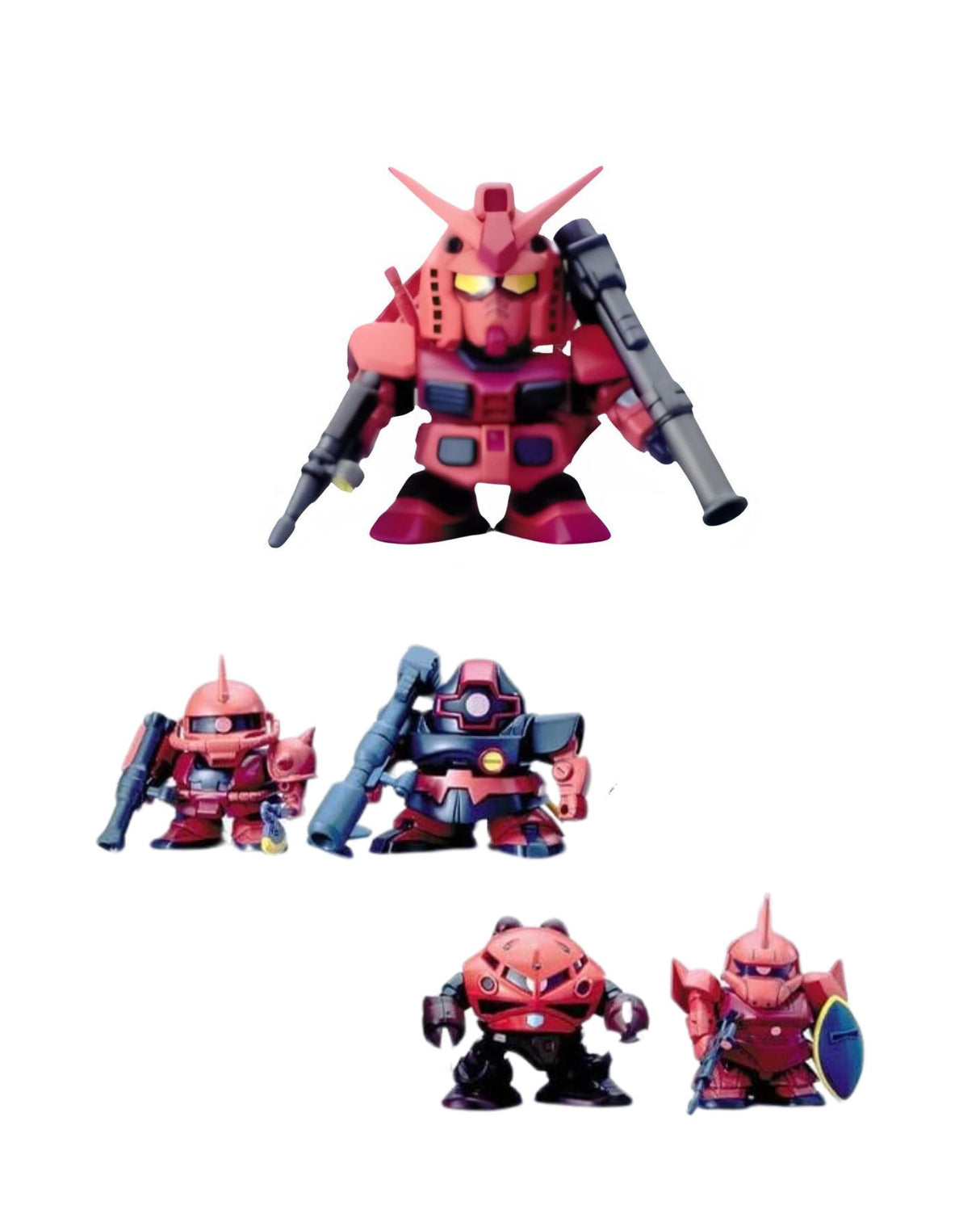 SD Gundam G Generation Char's MS Collection