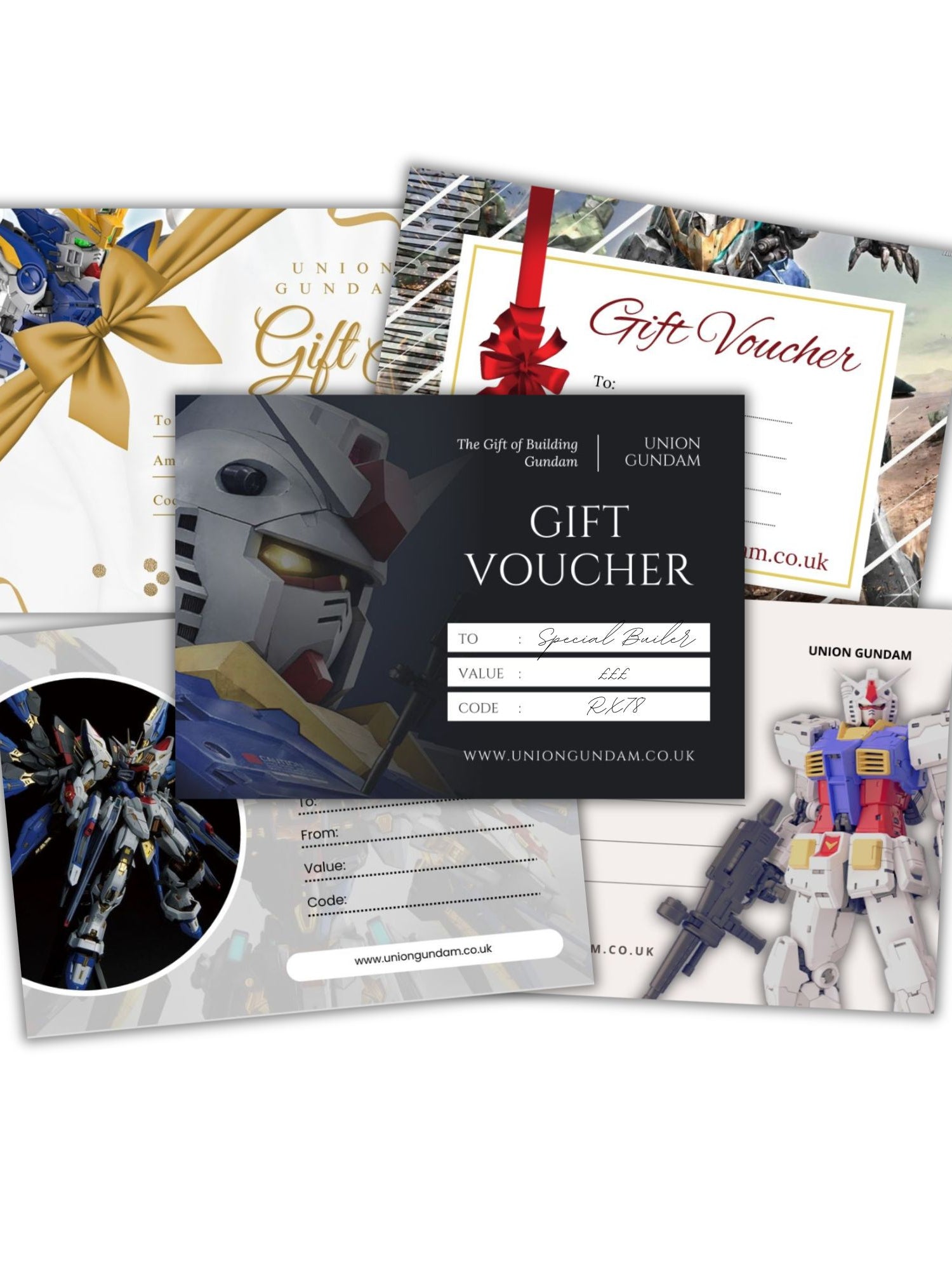 Union Gundam Gift Card