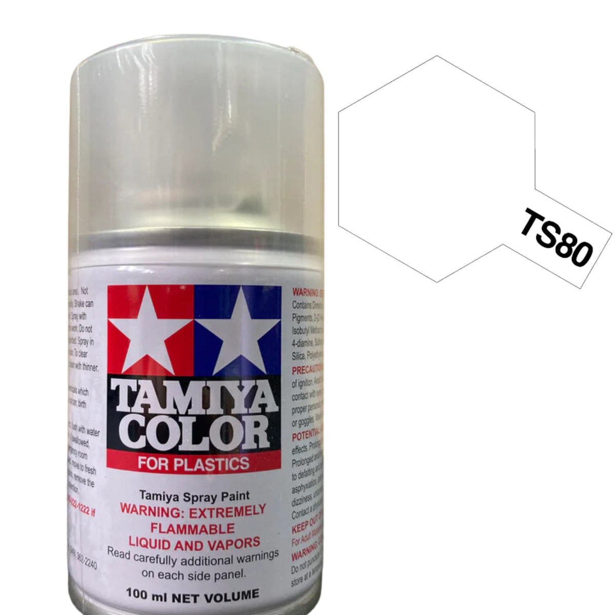 Tamiya finale Trasparente Spray 100 ml TS-80 FLAT CLEAR - OPACO (TS80 Tamiya finale Trasparente Spray 100 ml TS-80 FLAT CLEAR - OPACO (TS80
