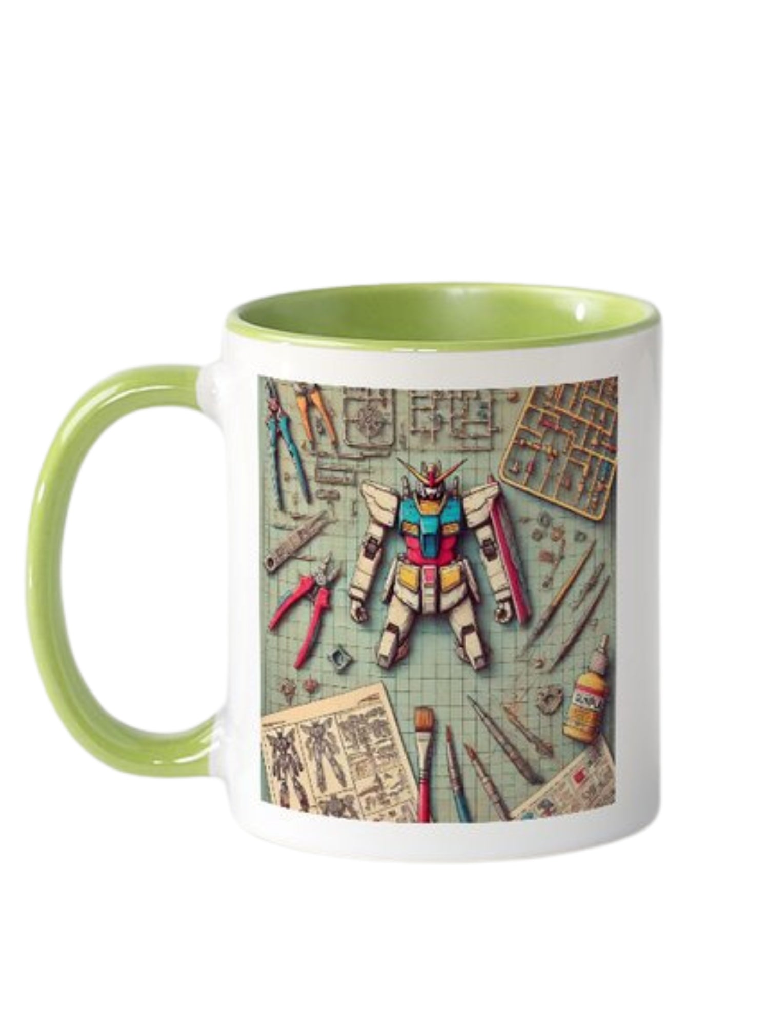 Messy Gundam Builder - Mug