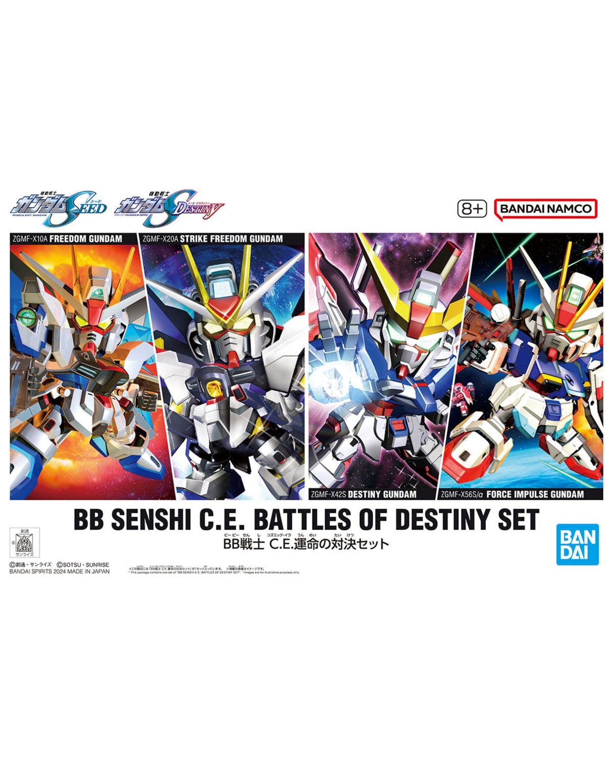 BB Senshi SD CE Battles Of Destiny Set