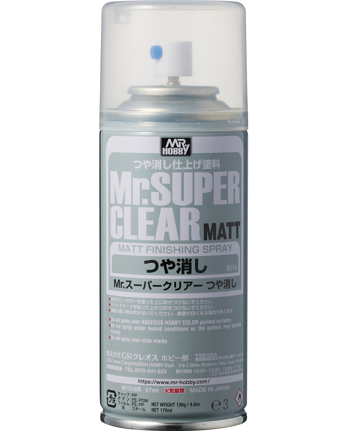 Mr Super Clear Flat Spray 180ml