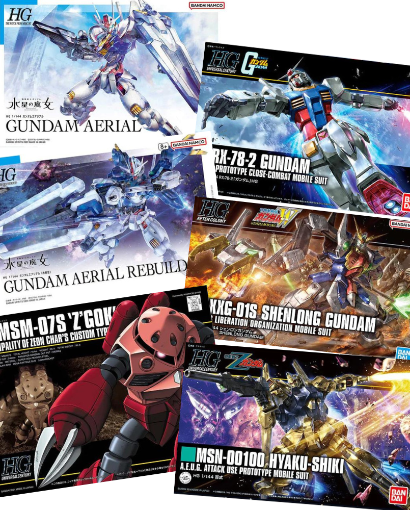 HG Gundam High Grade Kit - 12 Month Subscription Gift