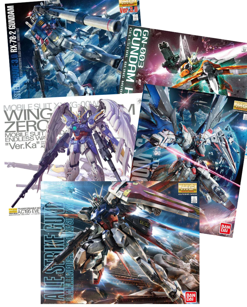 MG Gundam Master Grade Kit 12 Month Subscription Gift