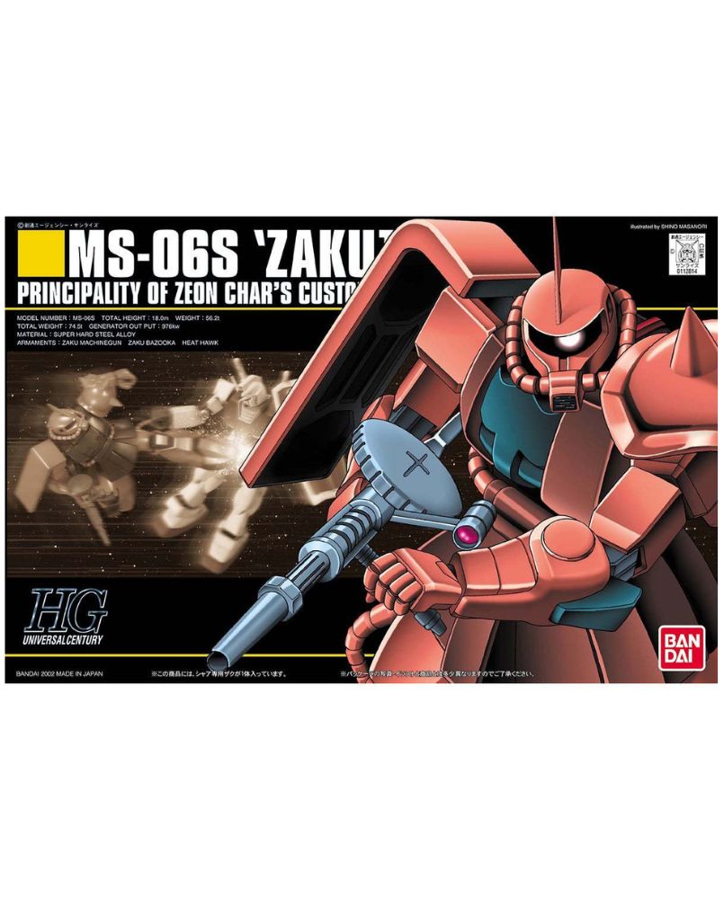 HGUC 1/144 MS-06S Char's Zaku II