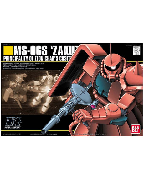 HGUC 1/144 MS-06S Char's Zaku II
