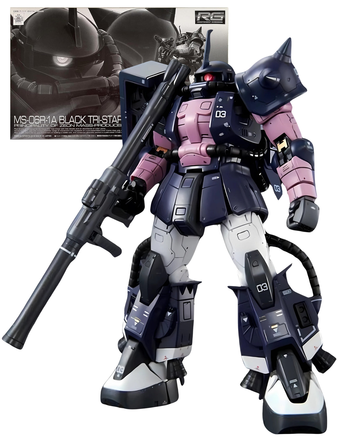 RG 1/144 MS-06R-1A Zaku II Re:Ver (Premium Bandai Exclusive)