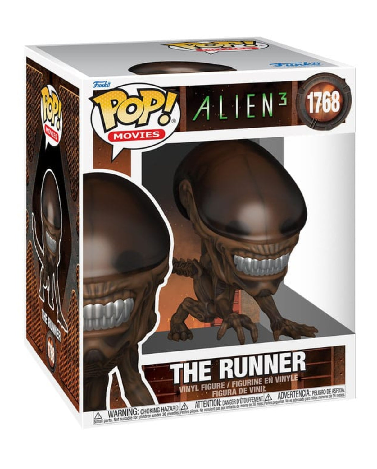 Funko Pop! Movies Alien 3 'The Runner' vinyl figure number 1768 in its original window box packaging.