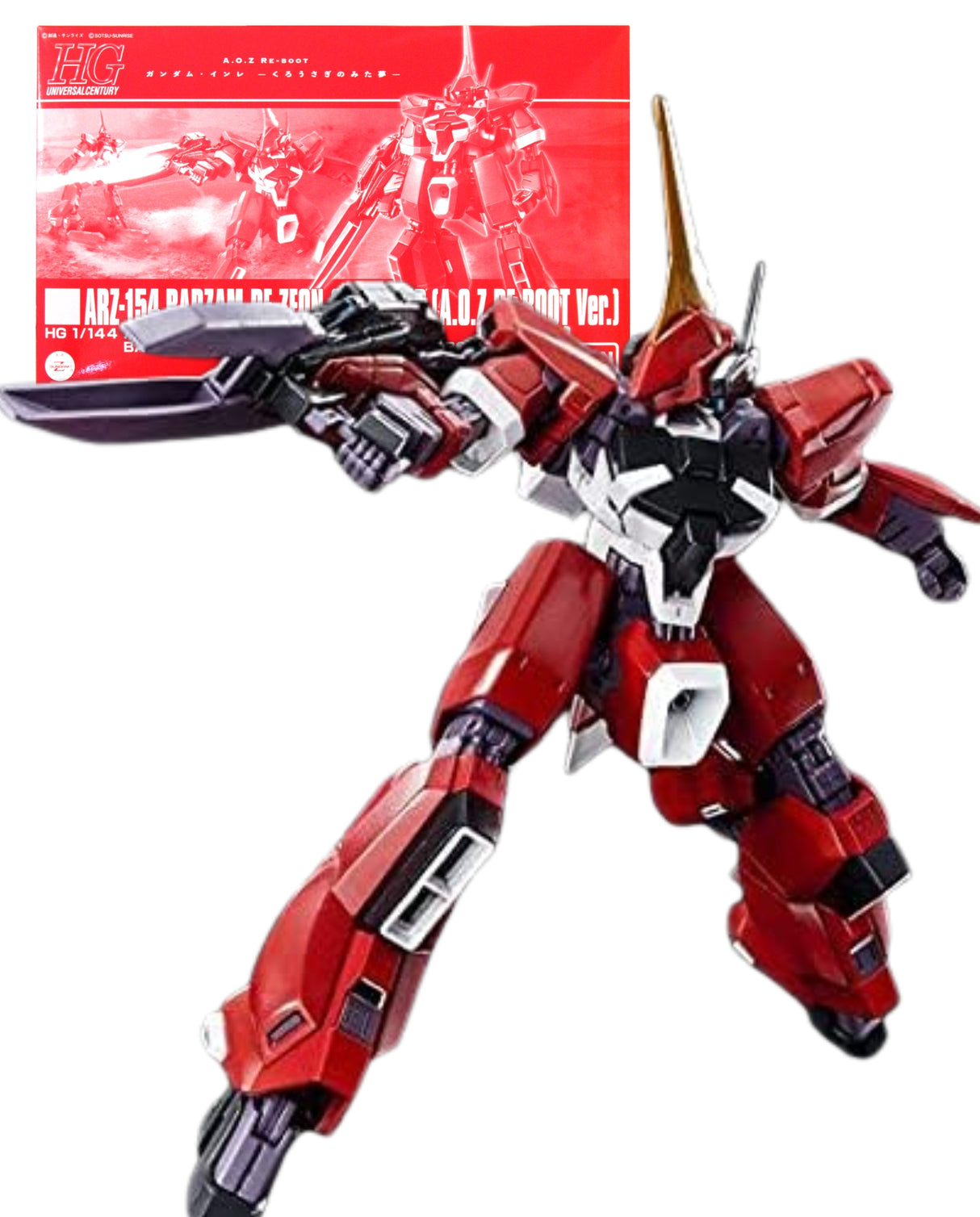 ARZ-154 Barzam Re-Zeon Captured (A.O.Z Re-Boot Version)