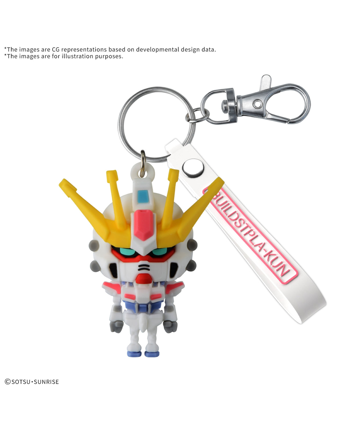 Buildstpla-Kun : Build Strike Keyring