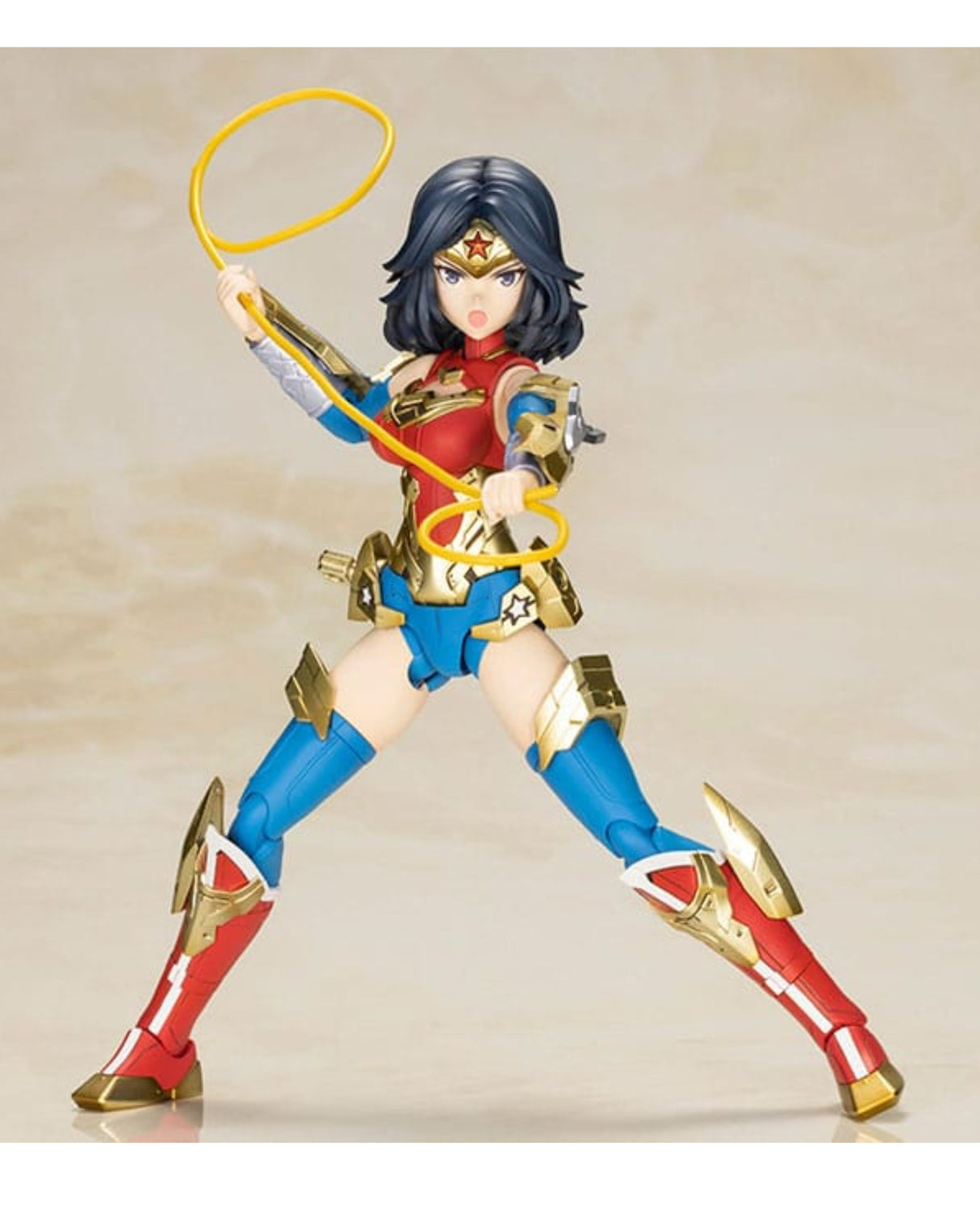 DC Comics Cross Frame Girl Plastic Model Kit Wonder Woman Humikane Shimada Ver. 16 cm Damaged Box