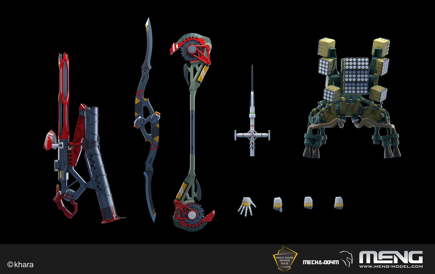 Meng Model - The Reborn Evangelion Production Model-New 02α