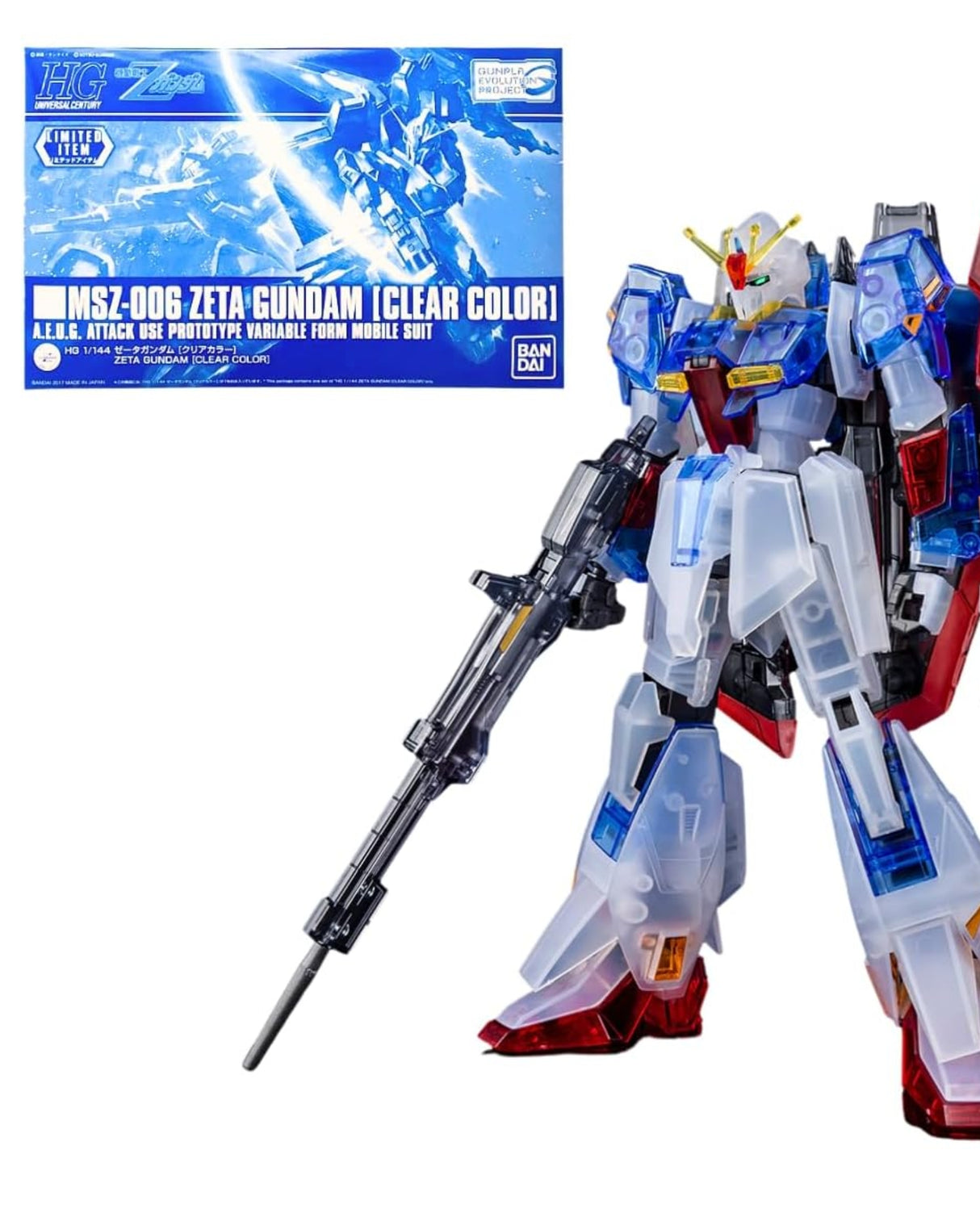 HG 1/144 Zeta Gundam : Clear Color
