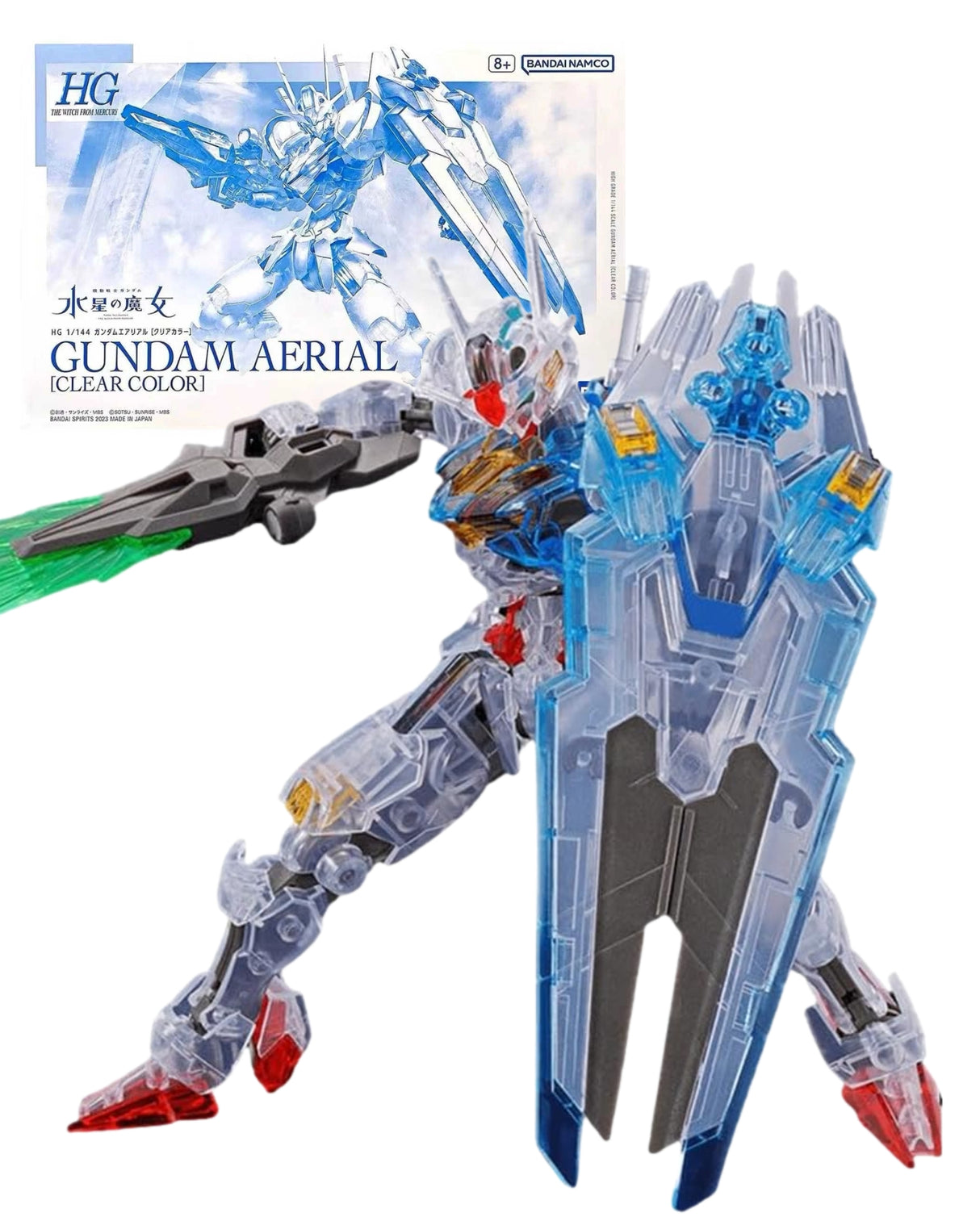 HG 1/144 Gundam Aerial : Clear Color