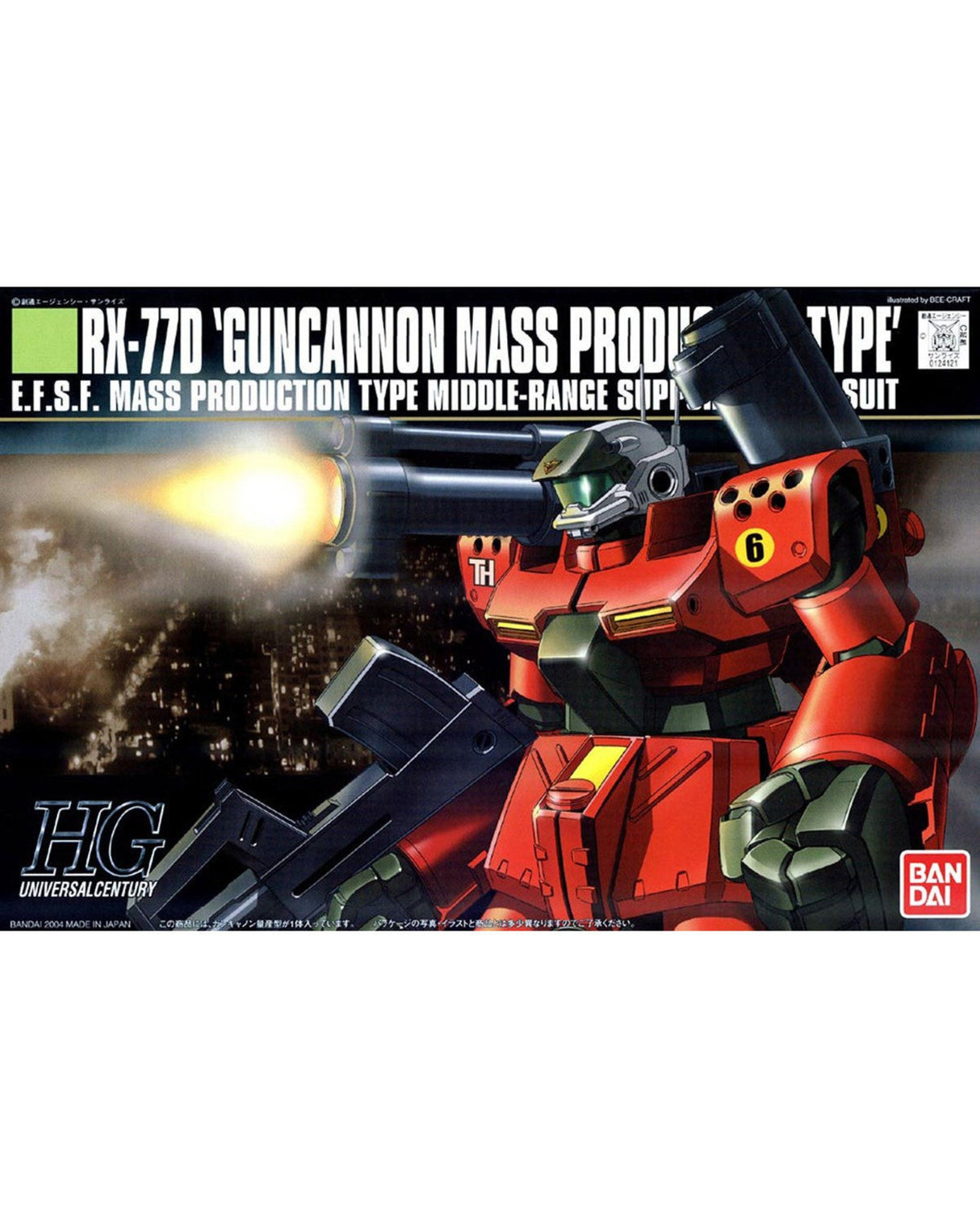 HGUC Guncannon Mass Prodcution Type 1/144