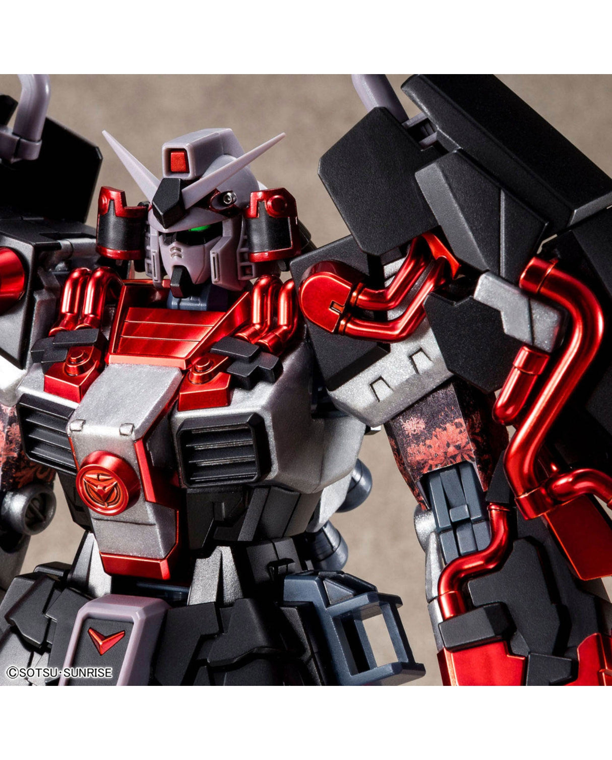 MG 1/100 Shin Musha Gundam Sengoku No Jin Black Robe P-Bandai- Damaged Box (1)