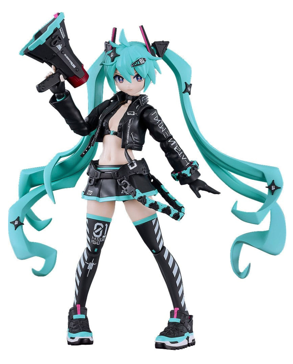 Character Vocal Series 01: Hatsune Miku Plamatea Plastic Model Kit Chuocho Tactical Craft Ver. 15 cm