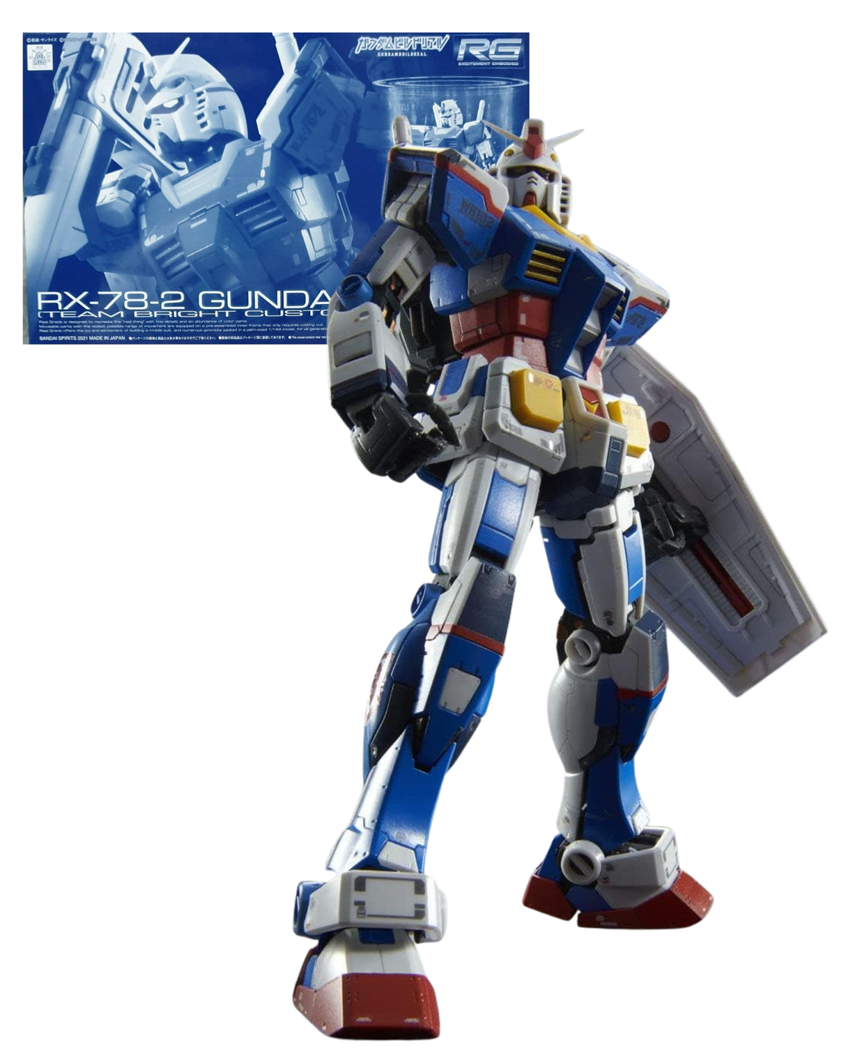RG 1/144 RX-78-2 Gundam (Team Bright Custom) - P Bandai