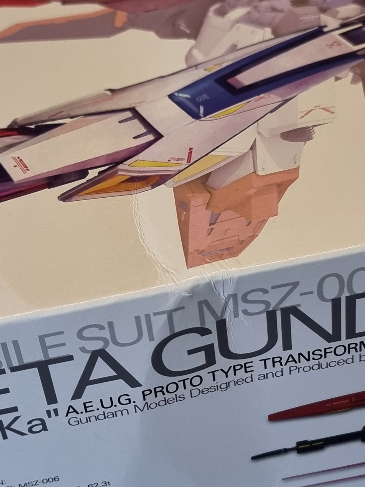 MG 1/100 Zeta Gundam Ver.Ka - Damaged Box (1)