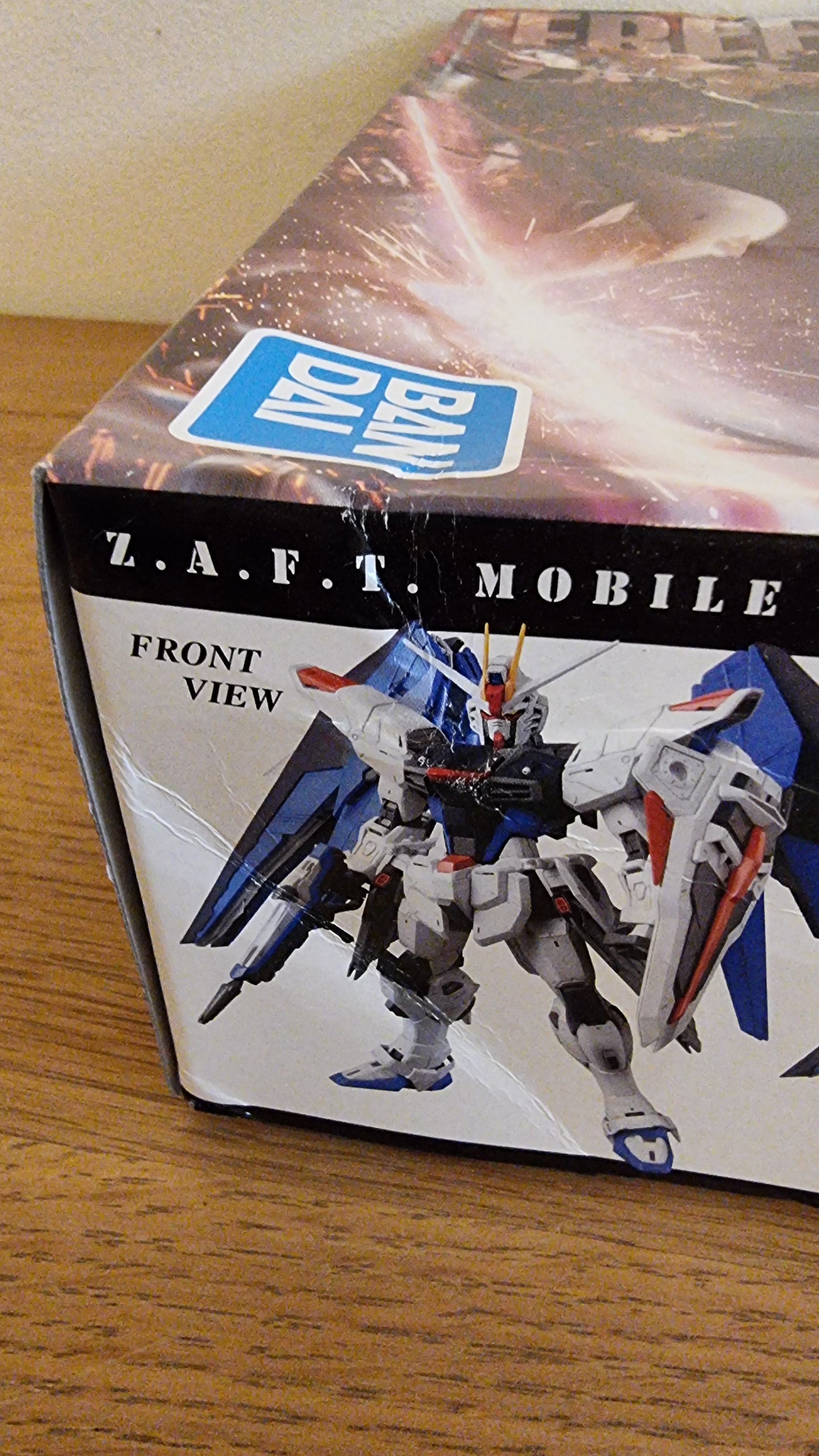 MG 1/100 Freedom Gundam Ver.2.0 - Damaged Box (1)