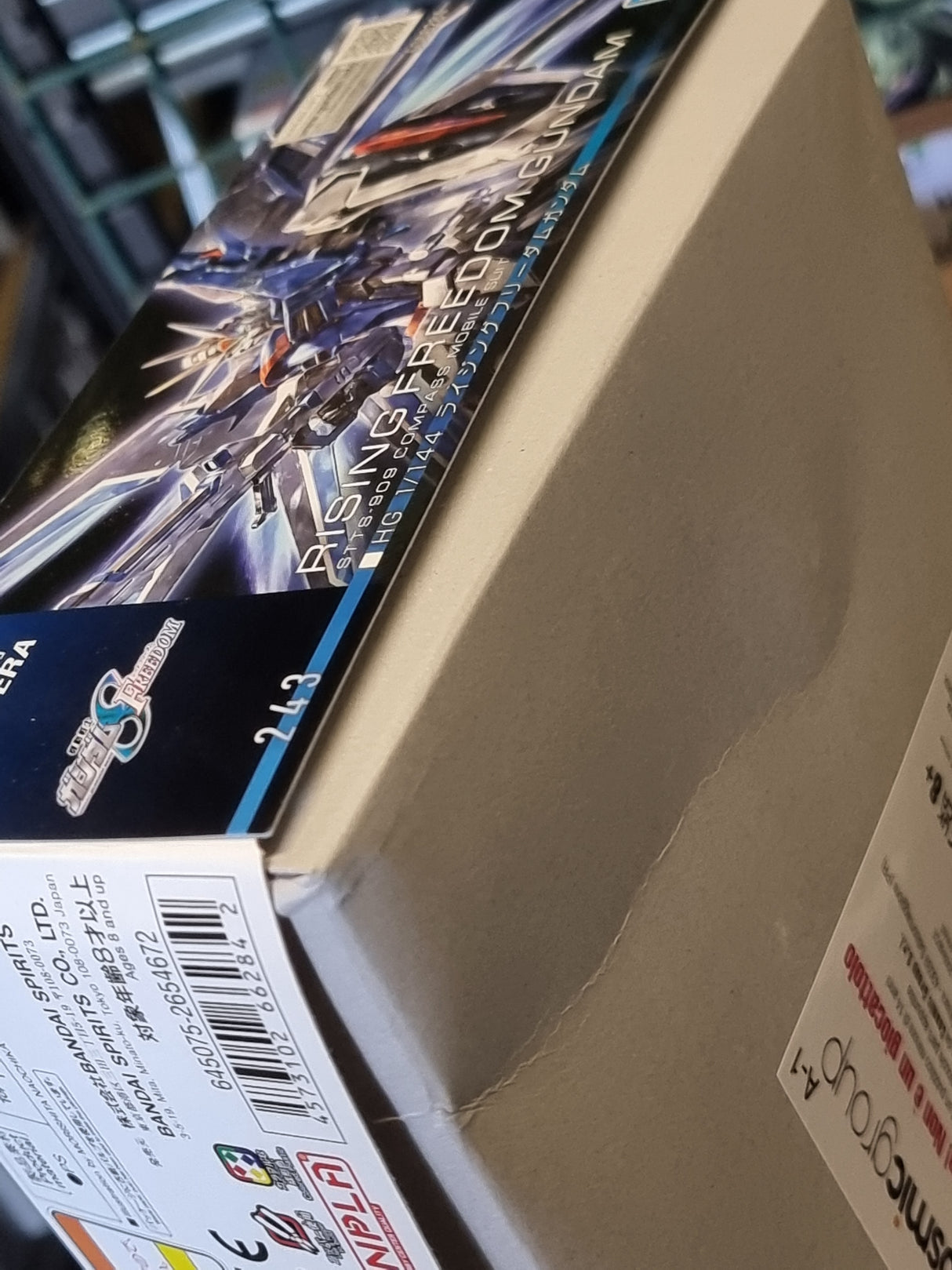 HG 1/144 Rising Freedom Gundam - Damaged Box (2)