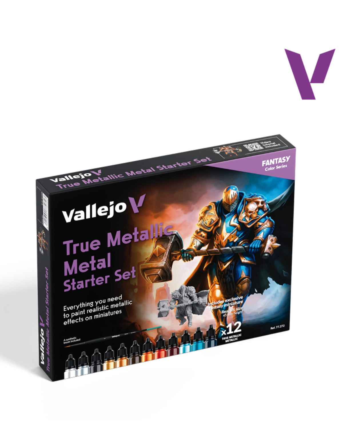 Vallejo True Metallic Metal Starter Set