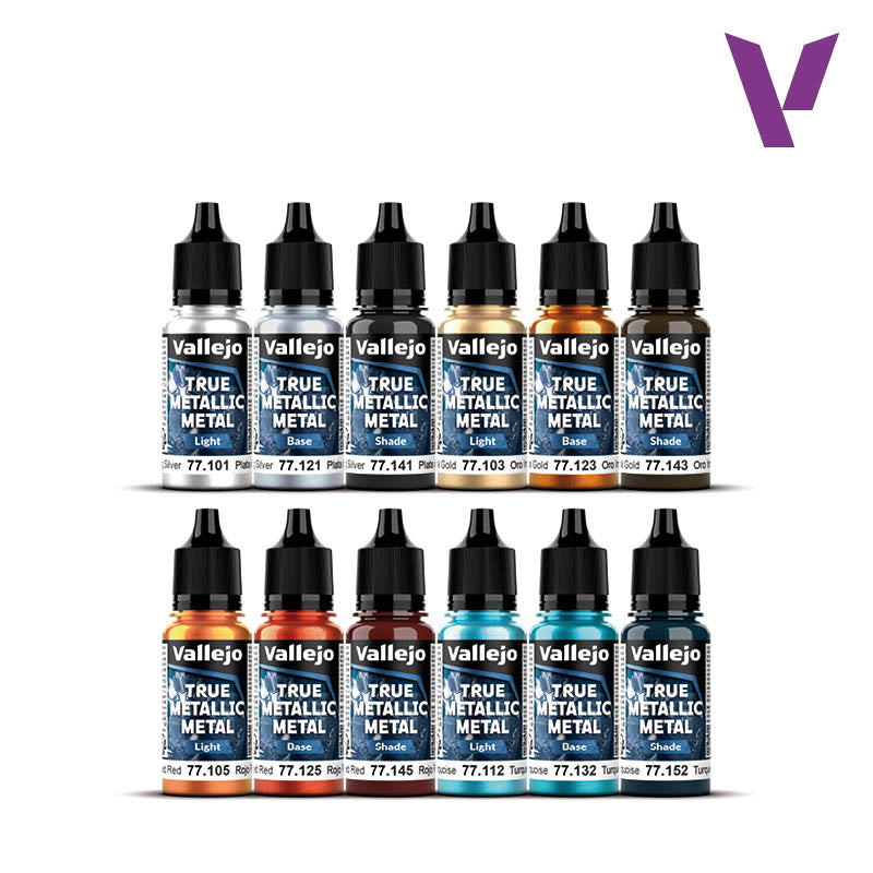 Vallejo True Metallic Metal Starter Set